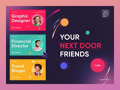 CircleHood Community - Branding & SMM agency brand guidelines brand identity branding community dribbble dribble halo halo lab identity logo logotype marketing packaging search smm social studio