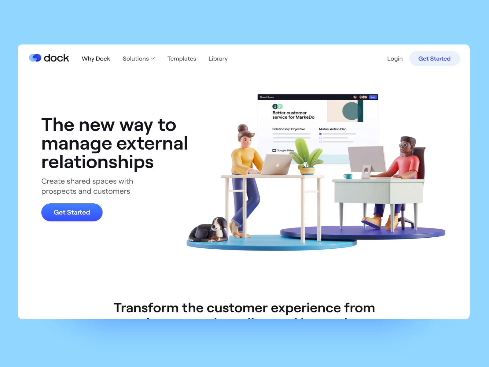 Example of Meet Dock 💙