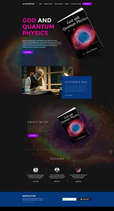 God AND QUANTUM PHYSICS branding design graphic design ui