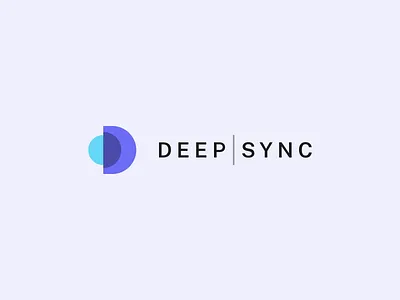 DeepSync - Logo Animation 2d 2d animation after effects animation branding design logo logo animation logo reveal motion motion design motion graphics pre loader reveal