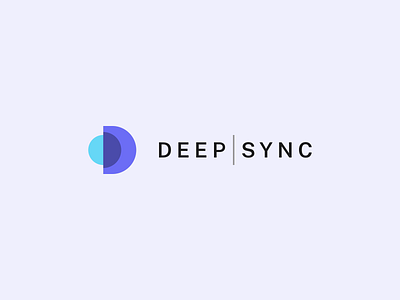 DeepSync - Logo Animation 2d 2d animation after effects animation branding design logo logo animation logo reveal motion motion design motion graphics pre loader reveal