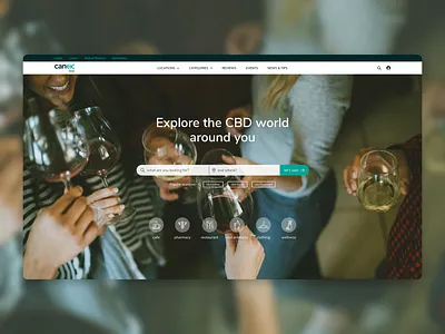 Canex Local - Directory website design adobexd directory directorydesign ui ux webdesign