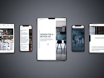 kpmdesign.co.uk - interior studio web design adobe adobexd branding landingpage mobile phone tablet ui ux webdesign website xd