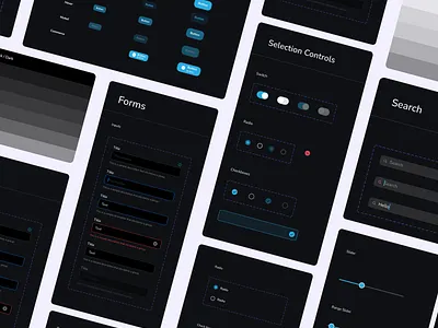 UI Components / Design System 3d design designsystem graphic design illustration interface new ui uiux