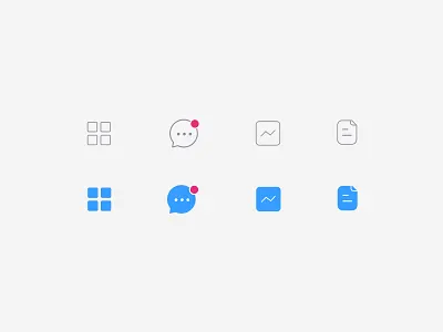 Flat Icons branding flat design flat ui icon design icon set ui ui design ui ux
