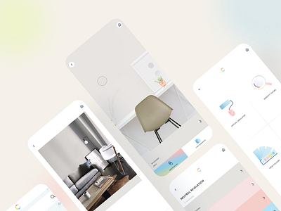 CIN COLORiT — painting simulator app design interior design simulator ui ux