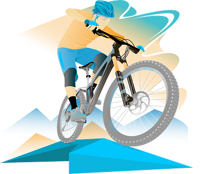 Ready to ride illustration vector