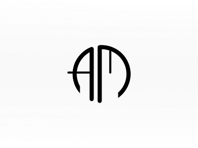 Logo for AM Design affiniti design logo