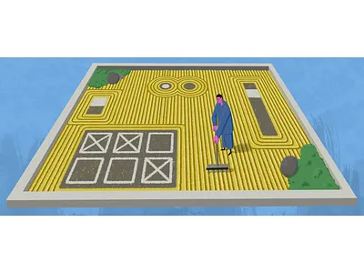 Zen and the Art of Interface Design editorial illustration