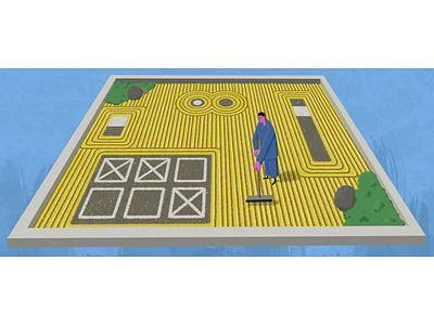 Zen and the Art of Interface Design editorial illustration