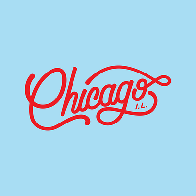 Chicago Lettering chicago handlettering illustration lettering vector