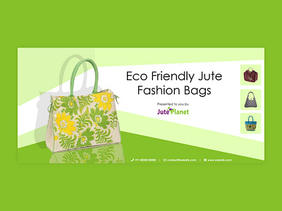 Banner for Fashion Bags adobe photoshop adobe photoshop cs6 bag bags banner banner design cs6 fashion fashion bag fashion bags jute bags jute fashion bag photoshop