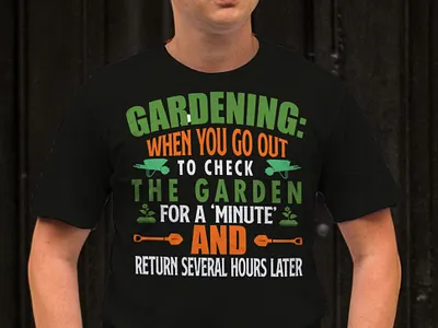 GARDENING NICHE T SHIRT DESIGN branding design designer mahabub garden lover t shirt gardening graphic design illustration t shirt designer t shirt portfolio tee shirt tee sirt designer typography vector