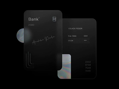 Credit card UI_inspiration'02 animation card design card design ui cred credit credit card credit card ui dark ui design dribbble post flat illustration logo minimal motion 3d motion graphics ui ui design ux ux design