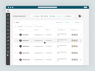 Viral Launch Dashboard Design analytics apple apple design branding crm dashboard dashboard design data visualization design intuitive design modern design over time saas saas dashboard saas design stripe design ui ux design