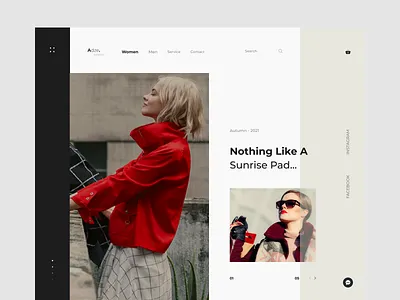E - Commerce Fashion UX/UI Minimal Interaction cart clean design e commerce ecommerce fashion landing landing page minimal minimalism minimalistic onlineshop product design shop talavadze treny ui ux web webdesign