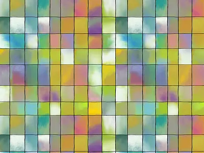 cuadritos abstracto cuadros estampado