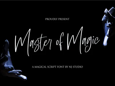 Master of Magic 3d animation branding design font graphic design icon illustration lettering logo motion graphics typography ui vector