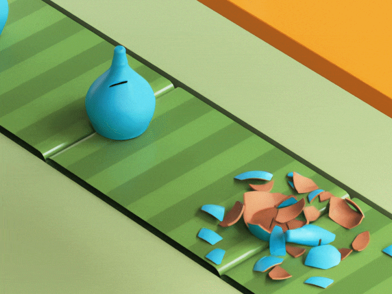 How to mine bitcoin😁 3d 3d art aftereffects animated gif animation c4d cinema4d dailyrender design motion graphics motiongraphics
