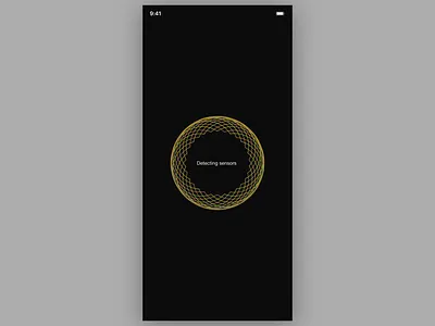 Detecting sensors - part 2 animation free interaction loading mandala motion graphics search searching sensors ui waiting