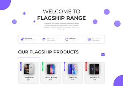 Ecommerce Category Page Hero Design. adobe xd branding business website ecommerce graphic design online store template store design ui uiux uiux design web design website ui design