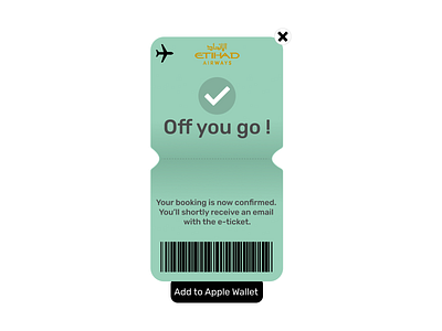 Flash Message #11 apple barcode boarding dailyuichallenge design dubai dublin flash flight illustration ios messages pass tickets ui ux vector wallet