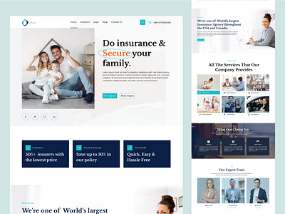 Insurance Agency Website 2021 best design car insurance dribbble dribbble best design graphic design insurance insurance agency insurance app insurance landing page insurance pensions insurance website insurtech life insurance minimal design modern design property insurance trending design ui ui design website