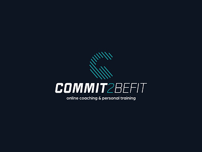 Logo 22 - Commit2BeFit branding graphic design logo