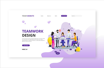 Landing Page Web Design adobe xd graphic graphic design landing page landing page deisgn ui ui design ui ux ui ux design ux deisgn web web design web page website design xd