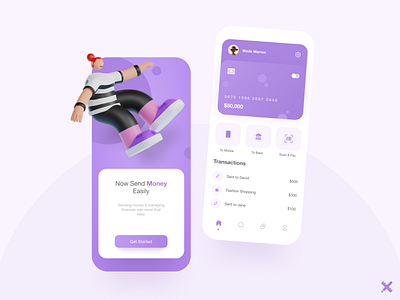 Payment App Design 3d app design clean design dribbble dribbble best shot fintech illustration minimal mobile money app payment app product ui ui design uiux uiux design ux ux design uxui