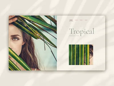 Web project for fashion sphere branding design graphic design landingpage ui uiux webdesign