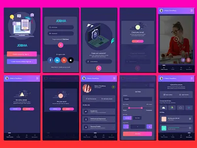 Resume wallet dark theme