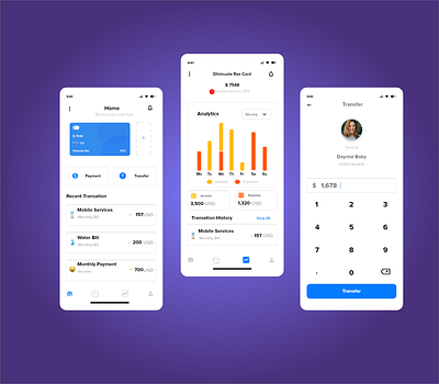 Online Payment - Mobile App 💎 design ui ux