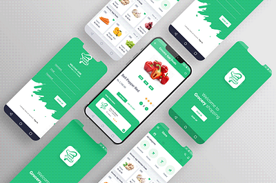 Food App UI animation app branding design graphic design icon illustration logo typography ui ux vector