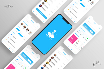 Educational App UI 3d animation app branding design graphic design icon illustration logo typography ui ux vector