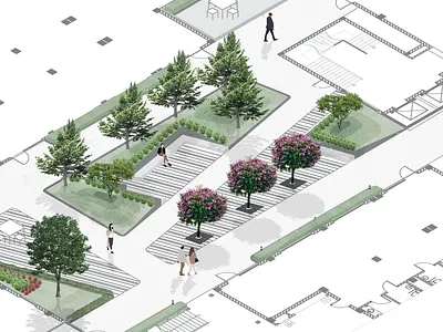 Urban Landscape design illustration landscape urban