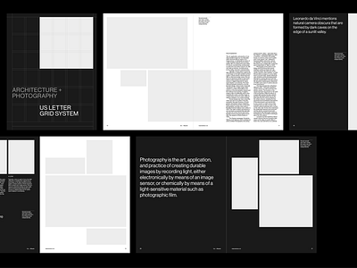 Photography / Architecture Portrait Grid System for InDesign architecture architecture book brochure indesign template photographer book photography portfolio template indesign