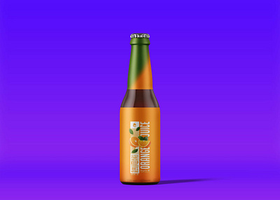 Awesome Fruit Beer Packaging Mockup beer best bottle clean design free free mockup fruit beer illustration logo new packaging premium psd psd mockup ui