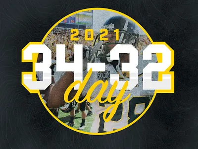 34-32 Day Concept design logo noise typography vector