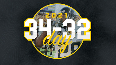 34-32 Day Concept design logo noise typography vector