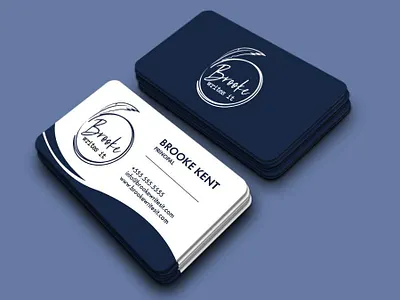 Minimal Business Card Design branding business card company corporate creative design graphic design id card logo minimal minimalist ui