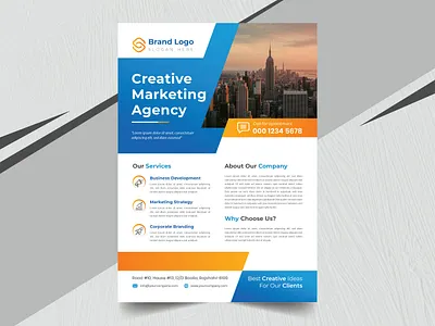 Business Flyer Design print