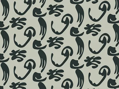 creature lust design illustration pattern surface design textile design