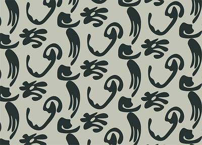 creature lust design illustration pattern surface design textile design