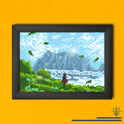 Dream (8 bit style) 8bit flat design flat illustration pixel art
