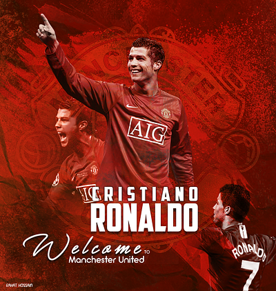 Cristiano Ronaldo branding cristiano ronaldo design flat graphic design icon illustration illustrator logo ui vector