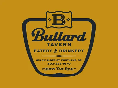 Bullard Tavern brand design brand identity branding design designer freelance identity design logo logodesign restaurant restaurant branding restaurant logo tavern