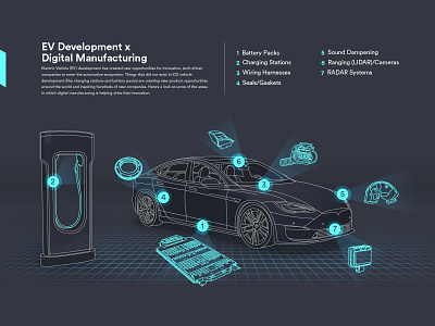 EV/AV Infographic branding design illustration infographic vector