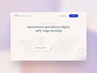 VC Website Design design map ui design uiux vc website vs website design web design web designer webflow website