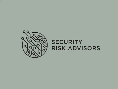 Security Risk Advisors binary brand branding computer corporate cyber cyber security digital hacking illustration internet logo logotype modern online tech technology type typography web